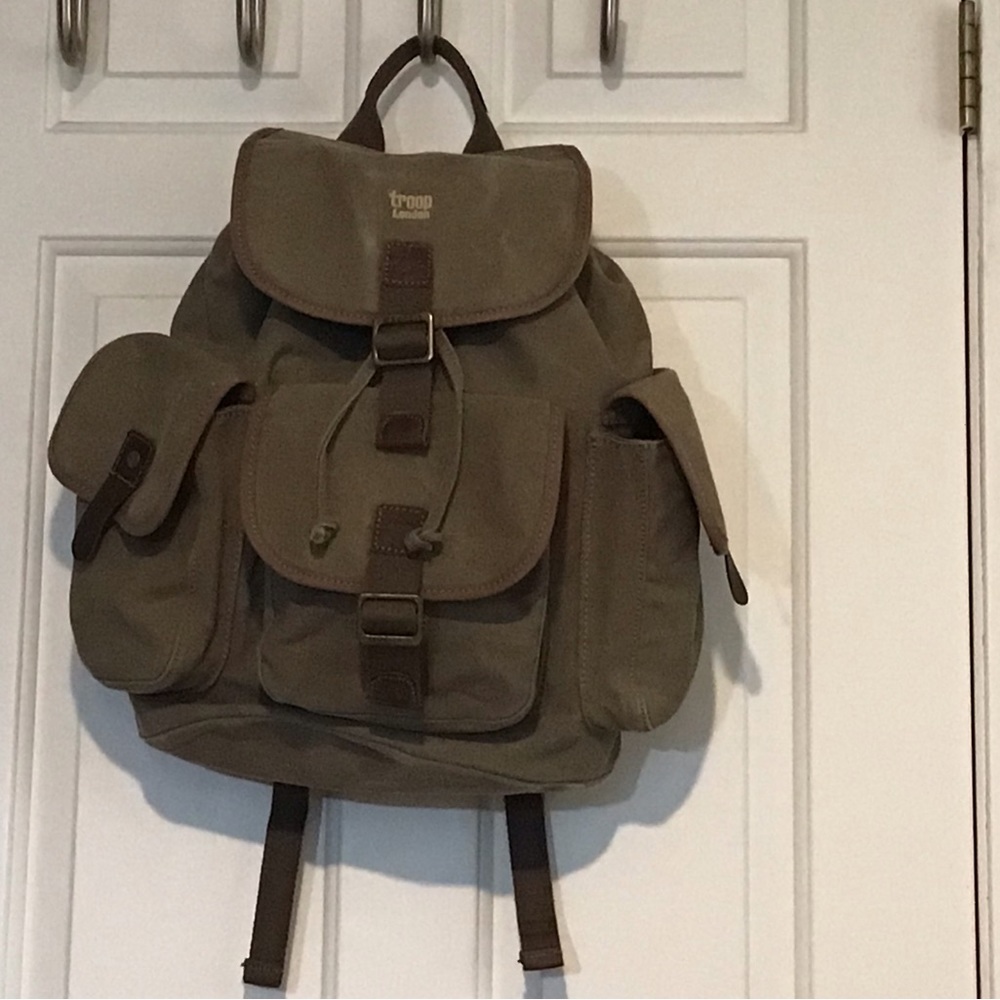 Troop London Canvas Backpack